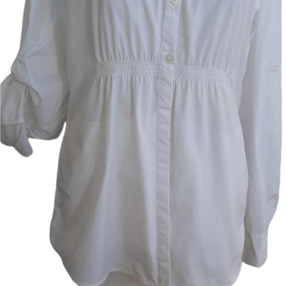 PATAGONIA WHITE BUTTON DOWN SHIRT - Picture 4 of 11